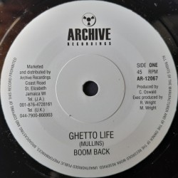 Boom Back - Ghetto Life 7''