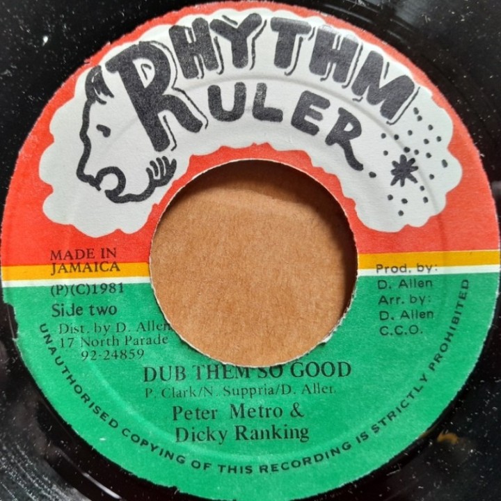 Peter Metro & Dicky Ranking - Rock So Good 7"