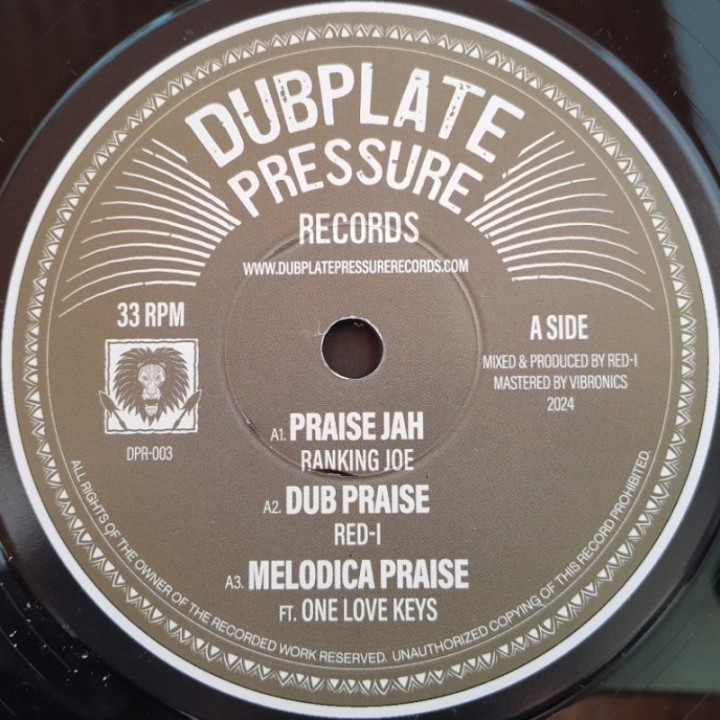 Ranking Joe - Praise Jah / Ready Now 12"