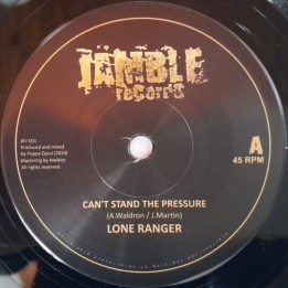 Lone Ranger - Can't Stand The Pressure 7"
