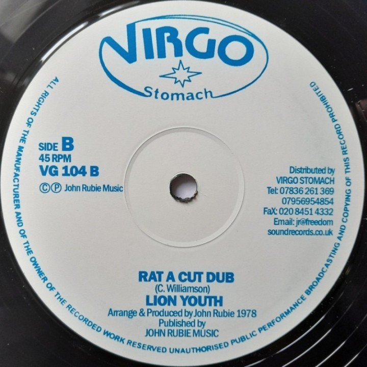 Lion Youth - Rat a cut Bottle 12''