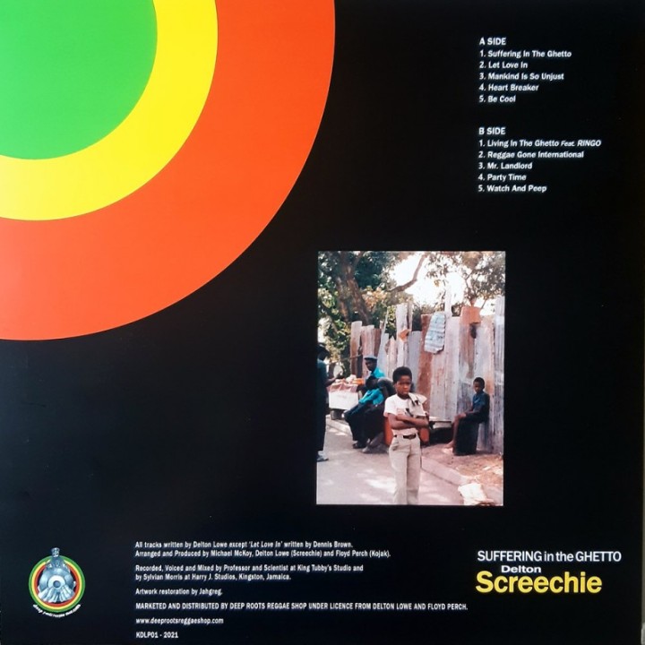 Delton Screechie - Suffering In The Ghetto LP