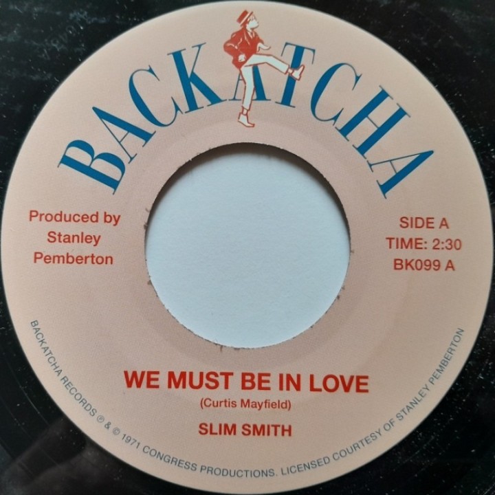Slim Smith - We Must Be in Love 7"