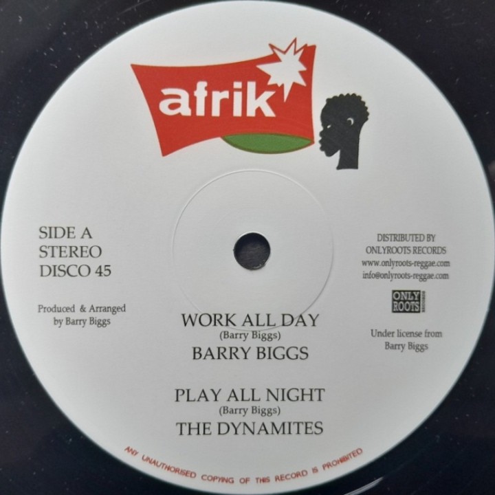 Barry Biggs - Work All Day 12"