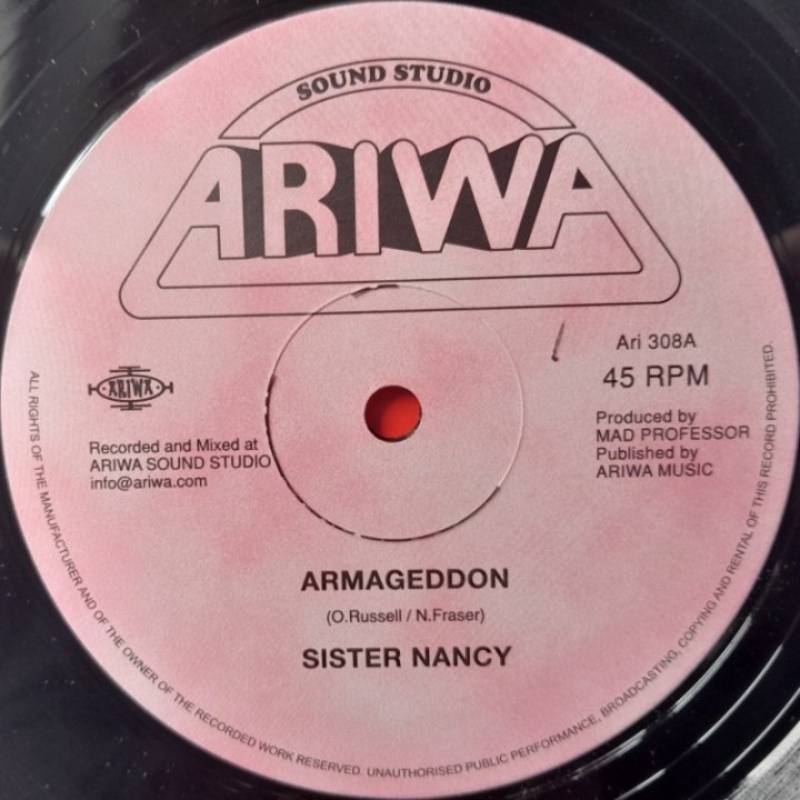 Sister Nancy - Armageddon 12"