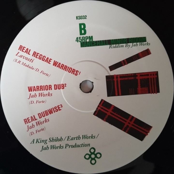 Tiger Simeon & Brada Jahziel - Rastaman Vibration 12"