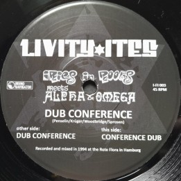 Iries In Roots Meets Alpha & Omega - Dub Conference 7"