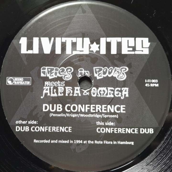 Iries In Roots Meets Alpha & Omega - Dub Conference 7"