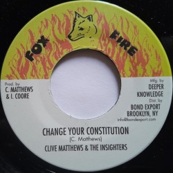 Clive Matthews - Change your Constitution 7