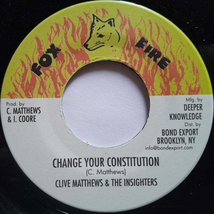 Clive Matthews - Change your Constitution 7