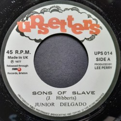 Junior Delgado - Sons Of Slaves 7"