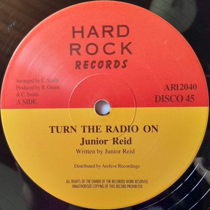 Junior Reid - Turn The Radio On 12"