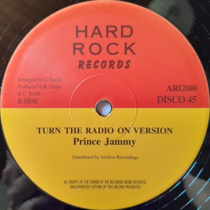 Junior Reid - Turn The Radio On 12"