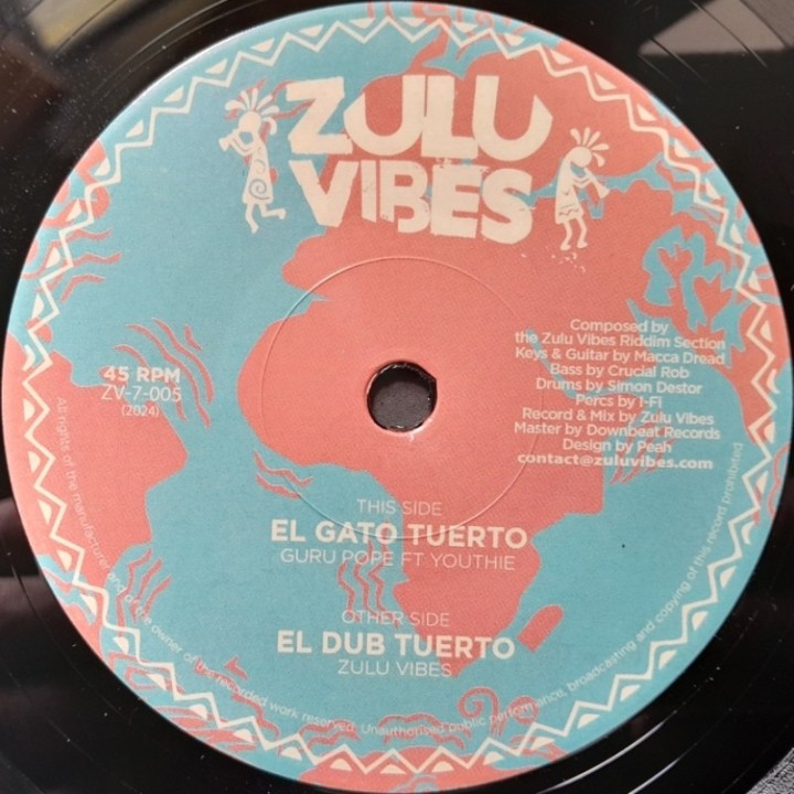 Guru Pope ft Youthie - El Gato Tuerto 7"