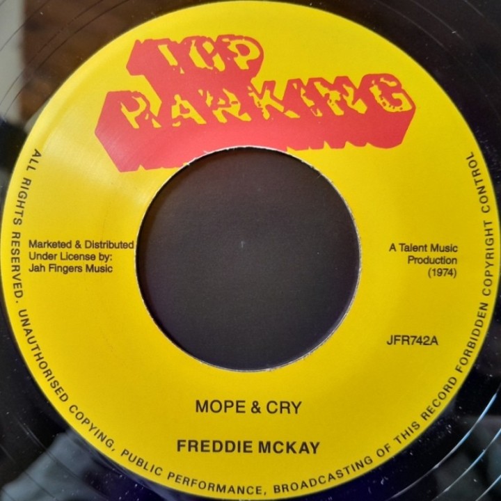 Freddy McKay - Mope & Cry 7"