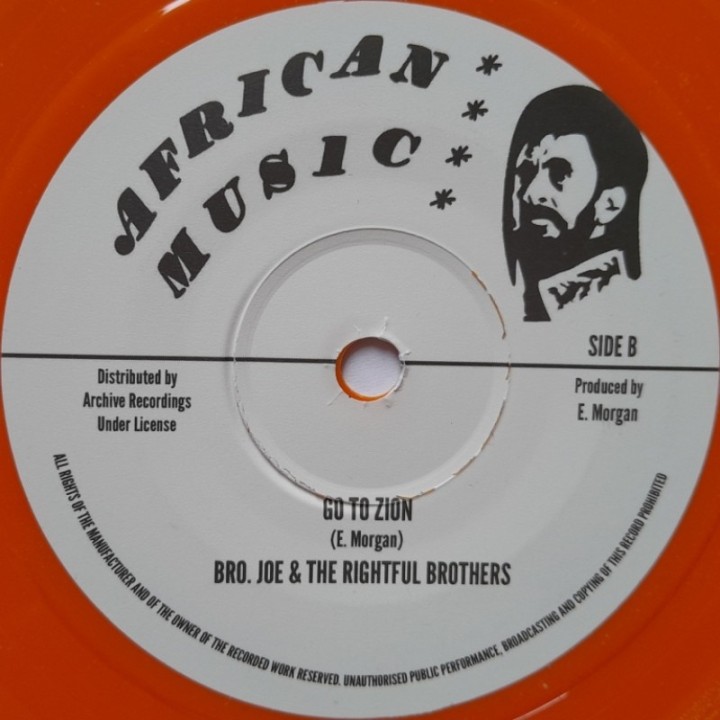 Bro Joe & The Rightful Brothers - Hail The Children 7"
