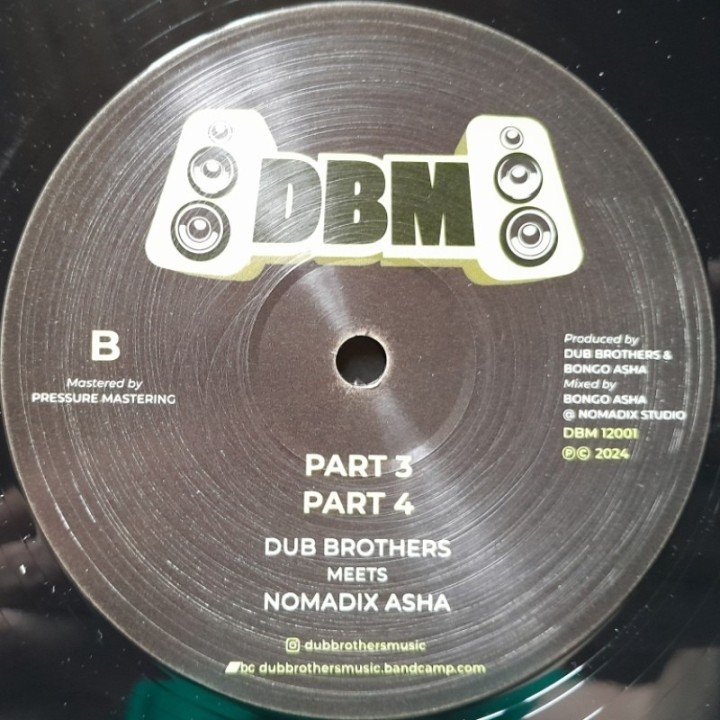 Dub Brothers Meets Nomadix Asha - The Message 12"
