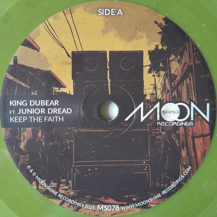 King Dubear ft Junior Dread - Keep The Faith 7"