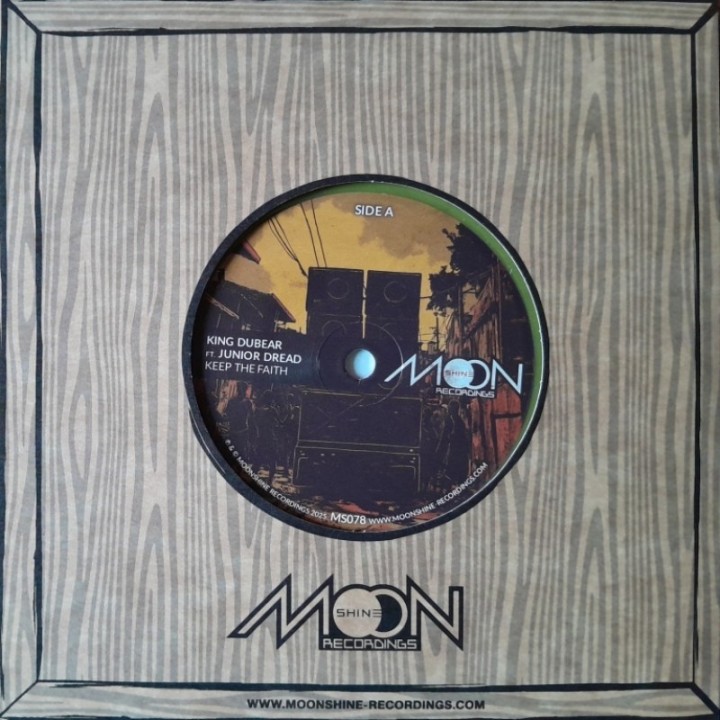 King Dubear ft Junior Dread - Keep The Faith 7"