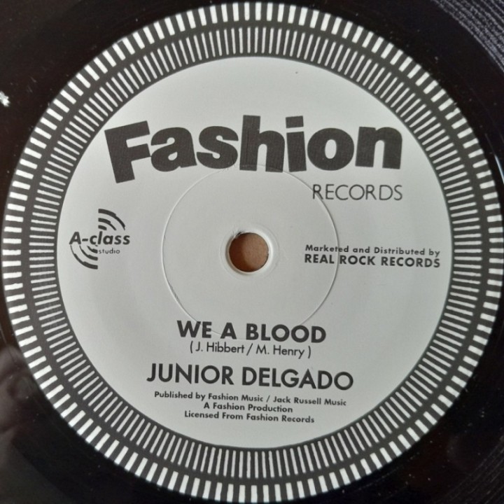 Junior Delgado - We A Blood 7"