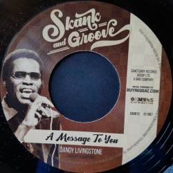 Dandy Livingstone - A Message To You 7"