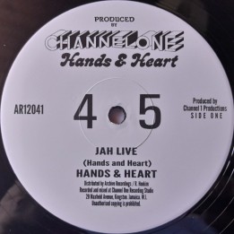 Hands & Heart - Jah Live 12"