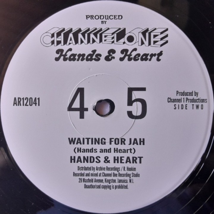 Hands & Heart - Jah Live 12"