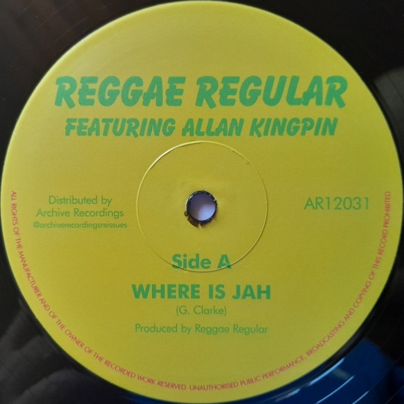 Reggae Regulars - Where Is Jah / Black Star Liner 12"
