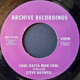 Steve Baswell - Cool Rasta Man Cool 7''
