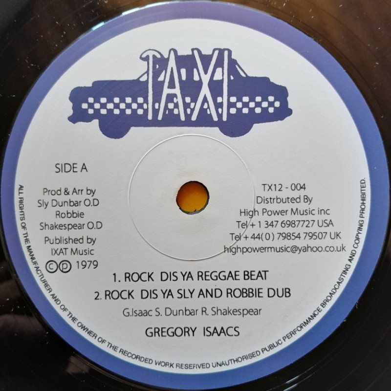 Gregory Isaacs - Rock dis ya Reggae Beat 12" Gregory Isaacs - Rock dis ya Reggae Beat 12"