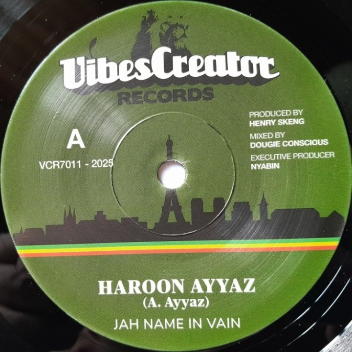 Haroon Ayyaz - Jah Name In Vain 7"