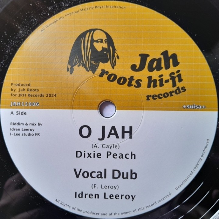 Dixie Peach - Oh Jah / Alpha Pup - Jah FM 12"