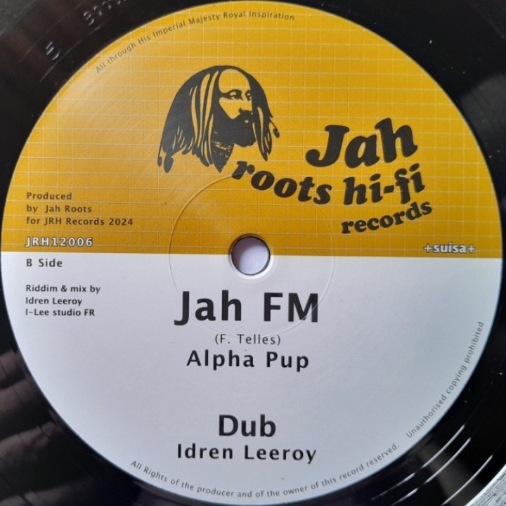 Dixie Peach - Oh Jah / Alpha Pup - Jah FM 12"