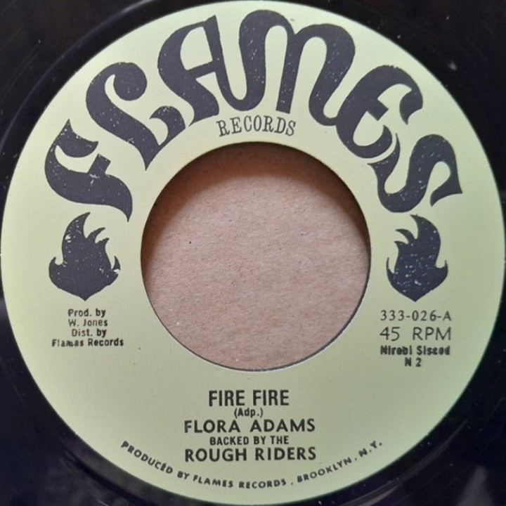 Flora Adams - Fire Fire 7"