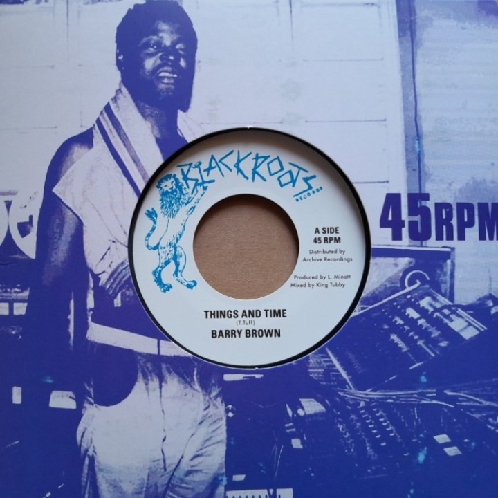 Barry Brown - Things And Time 7"
