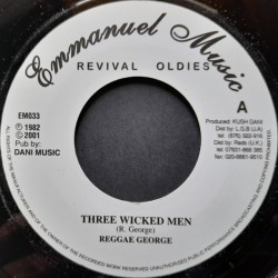Reggae George - Three Wicked Men 7"