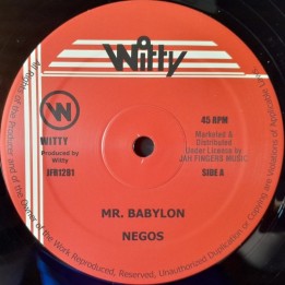 Negos - Mr.Babylon 12"