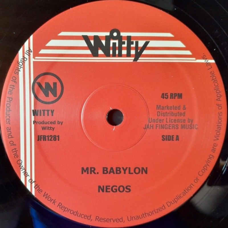 Negos - Mr.Babylon 12"