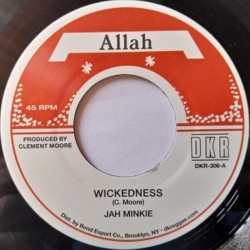 Jah Minkie - Wickedness 7"