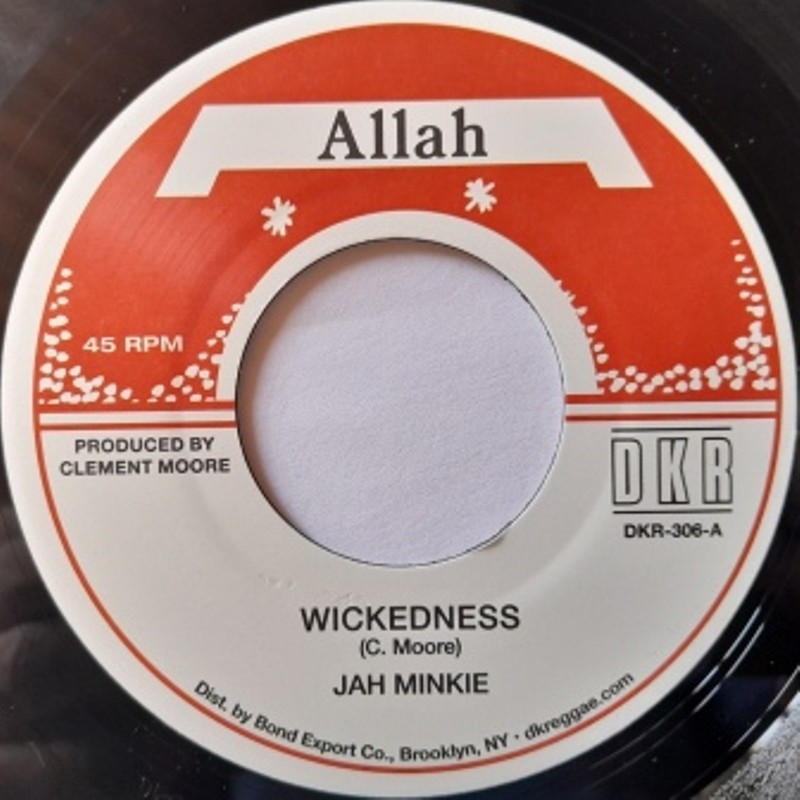 Jah Minkie - Wickedness 7"
