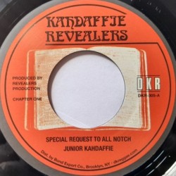 Junior Kahdaffie - Special Request To All Notch 7"