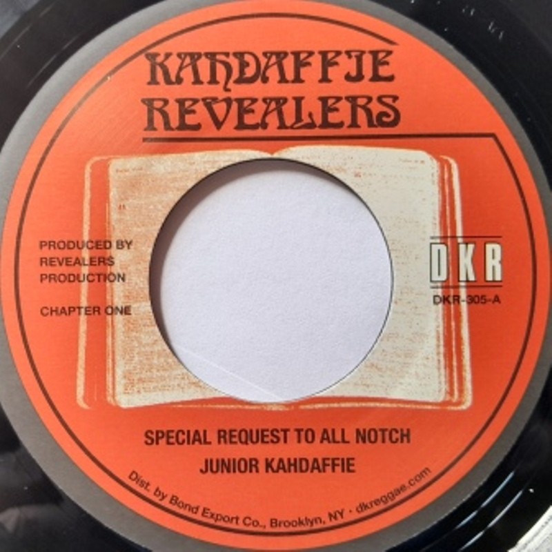 Junior Kahdaffie - Special Request To All Notch 7"
