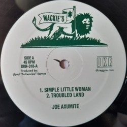 Joe Axumite - Simple Little Woman / Troubled Land / Home To Africa 12"