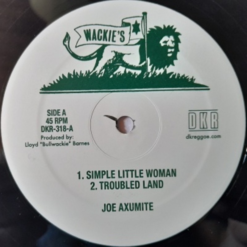 Joe Axumite - Simple Little Woman / Troubled Land / Home To Africa 12"