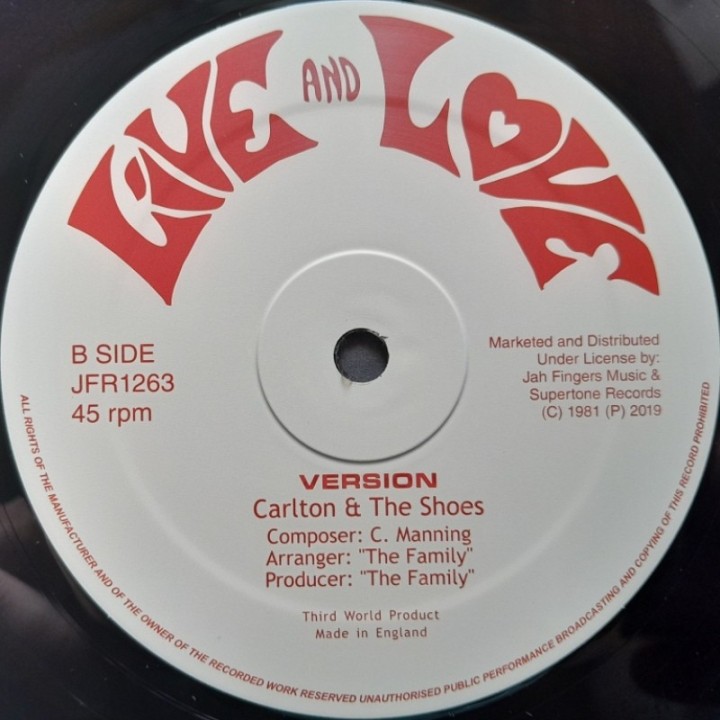 Carlton & The Shoes - What A Day 12"