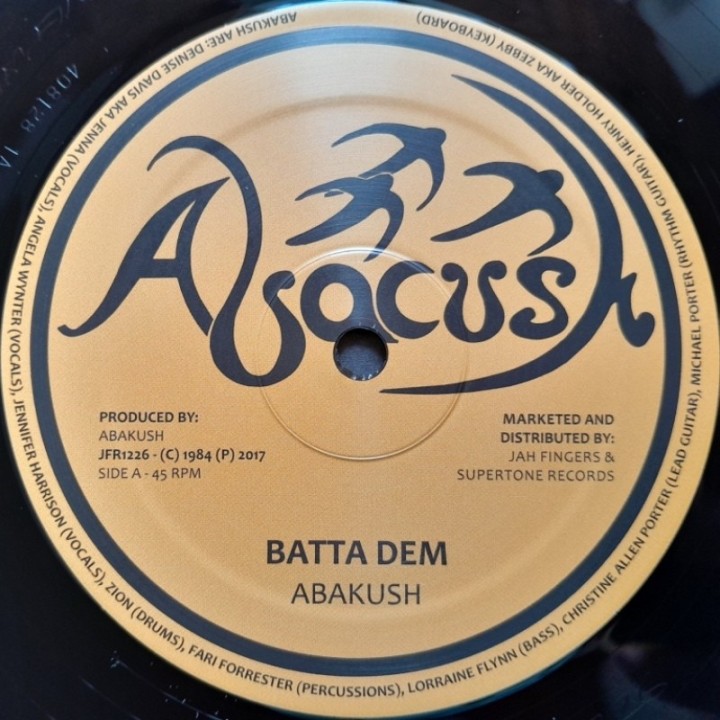 Abakush - Batta Dem / Rock Attack 12''