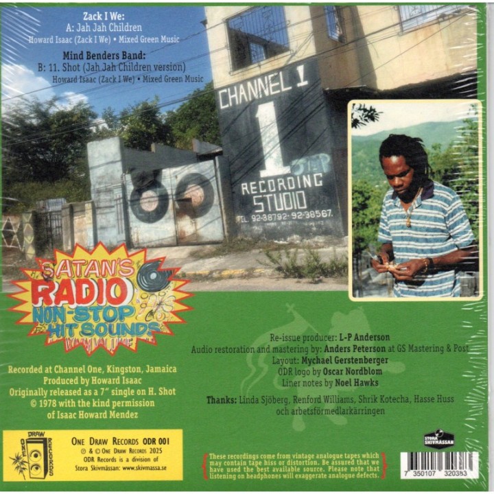 Zack I We - Jah Jah Children 7"
