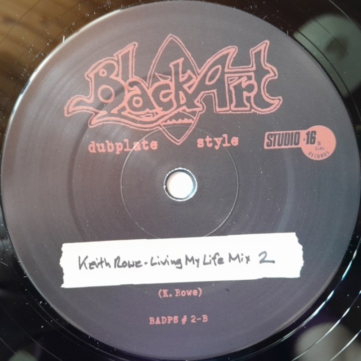 Keith Rowe - Living My Life (Dubplate Mixes) 10"