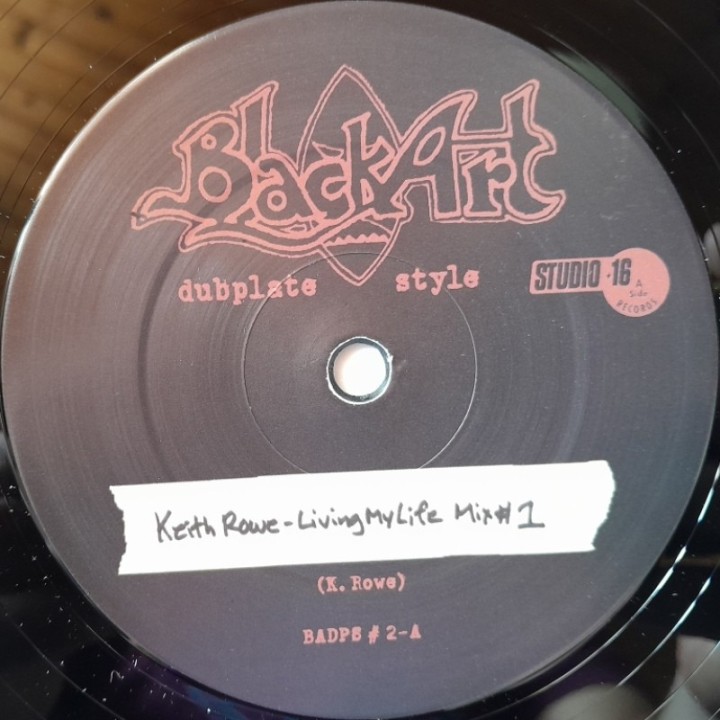 Keith Rowe - Living My Life (Dubplate Mixes) 10"