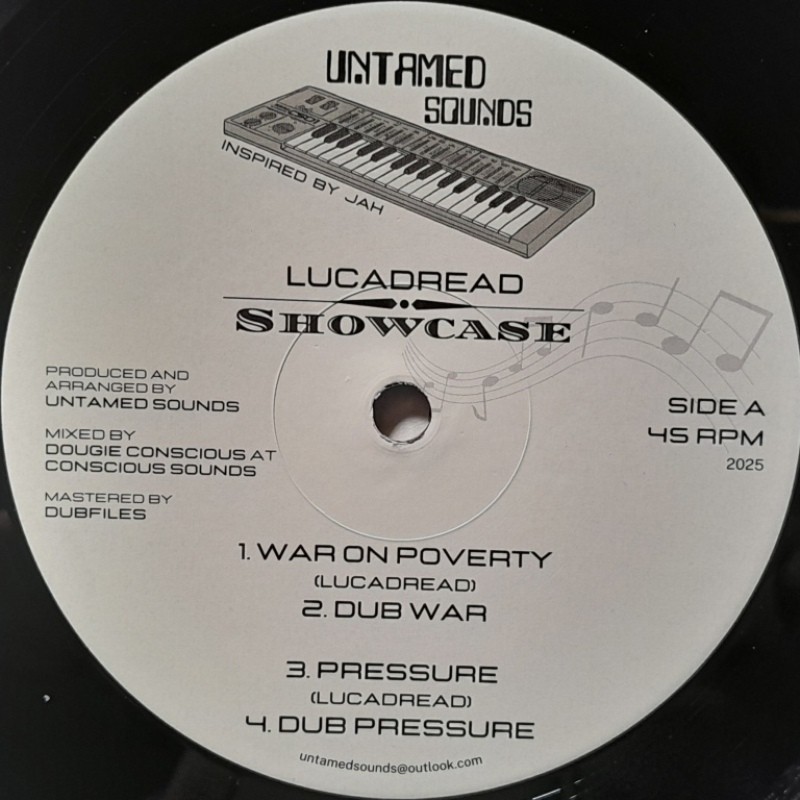 Untamed Sounds presents Lucadread (Showcase) 12" Untamed Sounds presents Lucadread (Showcase) 12"